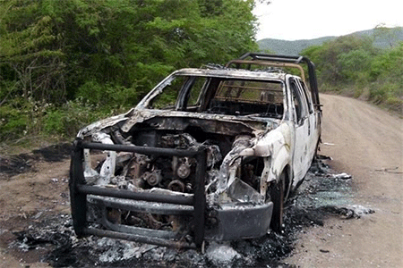 Una emboscada a un convoy protegido por policías en México